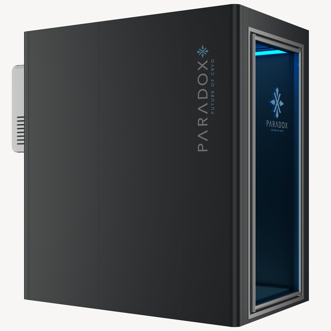 Paradox Cryotherapy Chamber, front view