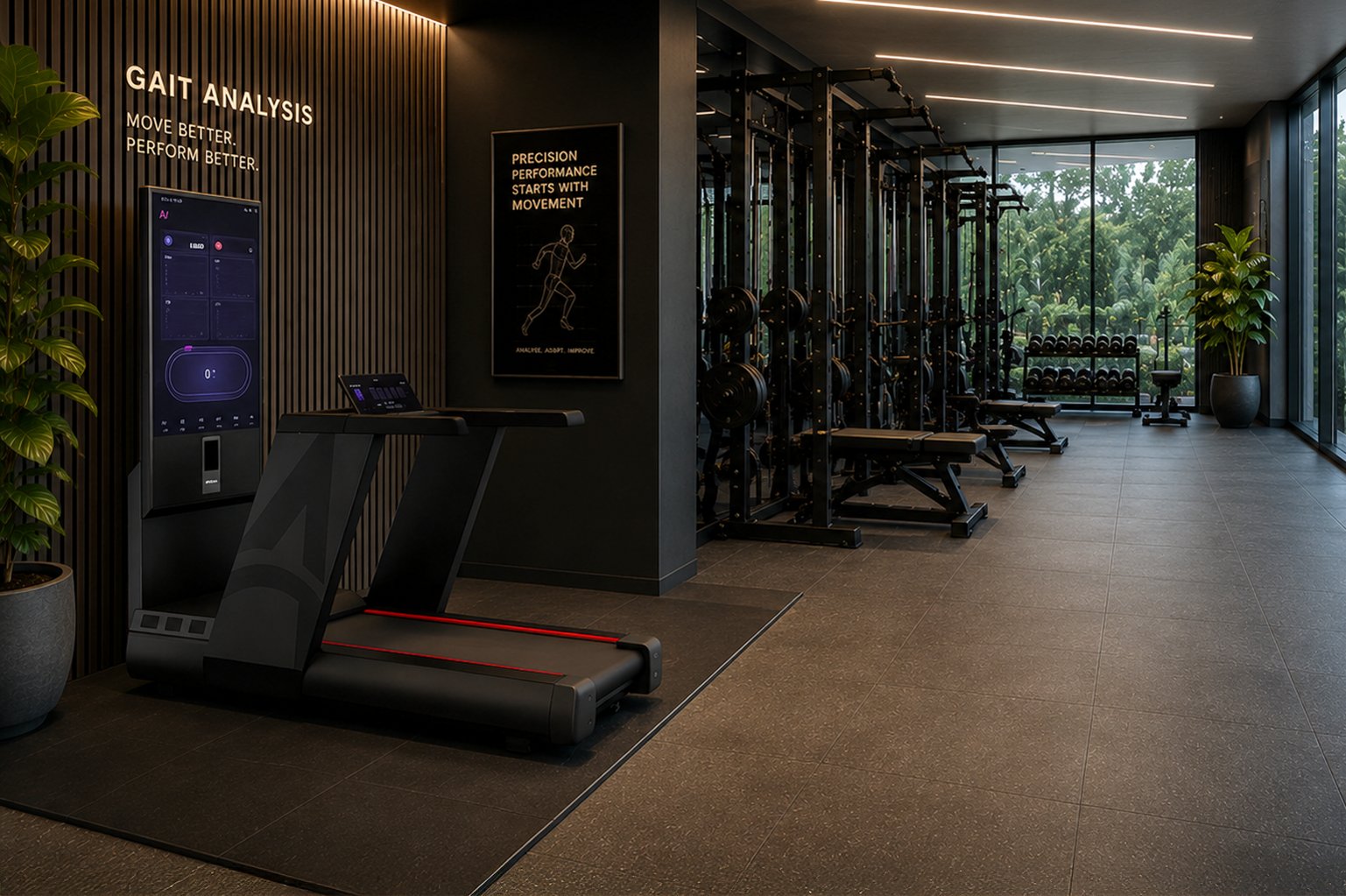 Visbody Creator 600 Gait Analysis 3D body scanner in a luxury health club