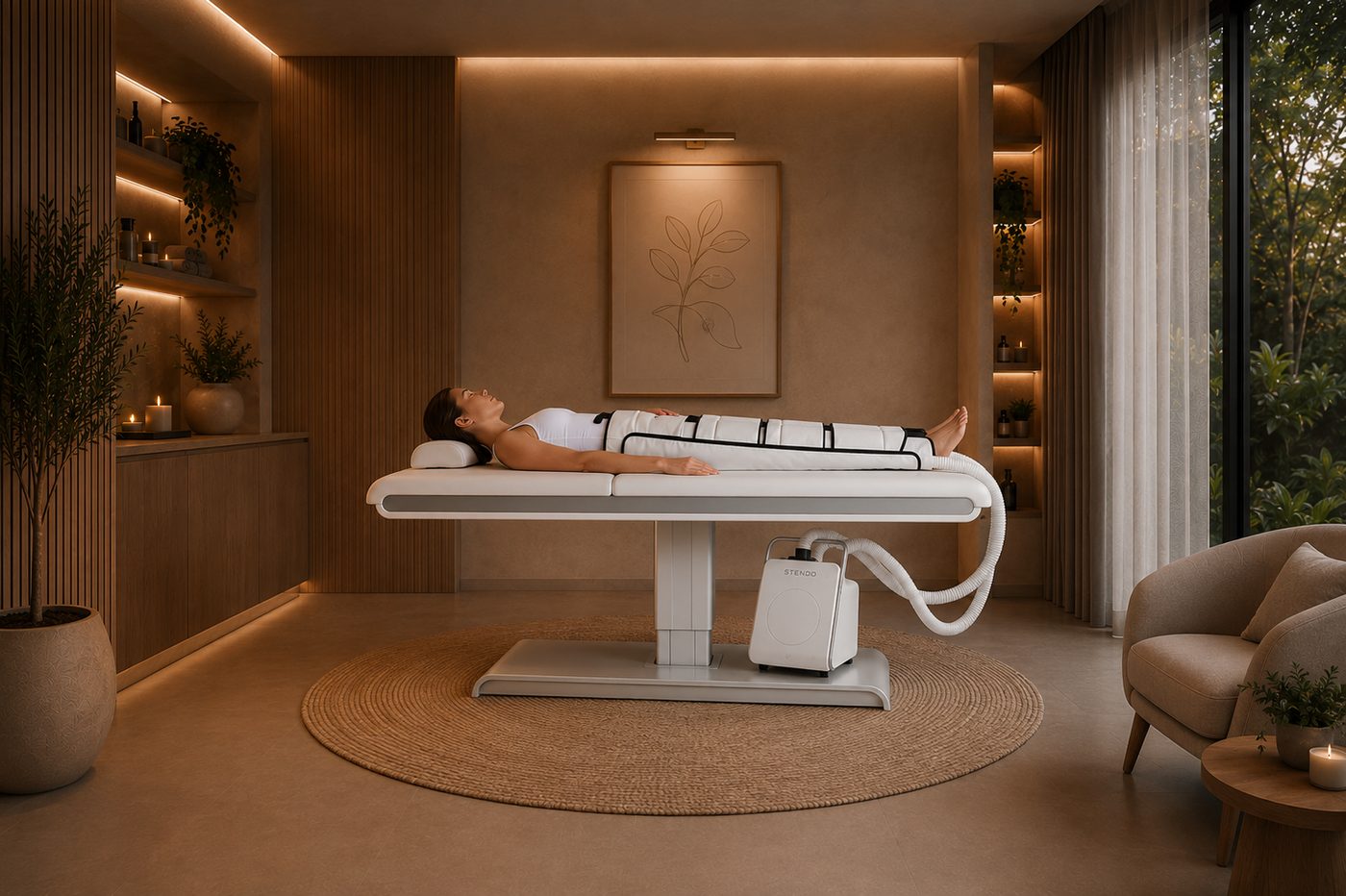 Stendo Compression & Lymphatic Drainage cardio-synchronised massage device