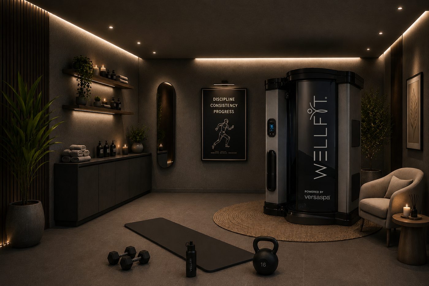 Versa Spa Pro Wellfit Booth